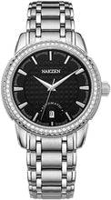Load image into Gallery viewer, NAKZEN Mens Analog Mechanical Watches Carry Japanese Automatic Miyota 8215 Movement with Diamond Sapphire Steel Strap 50M Waterproof Wrist Watch for Men