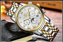 Load image into Gallery viewer, Mens Swiss Automatic Movement Watches,Stainless Steel Waterproof Wrist Watch