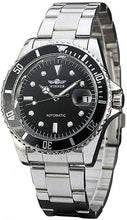 Load image into Gallery viewer, Men Automatic Mechanical Watches Winner Luxury Brand Full Steel Waterproof Mens Watches with Calendar