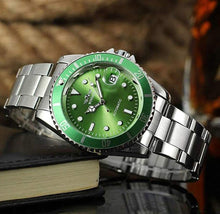 Load image into Gallery viewer, Men Automatic Mechanical Watches Winner Luxury Brand Full Steel Waterproof Mens Watches with Calendar