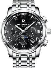 Load image into Gallery viewer, Mens Swiss Automatic Movement Watches,Stainless Steel Waterproof Wrist Watch
