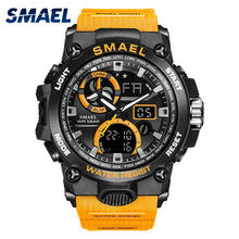 Load image into Gallery viewer, Sport Watch Men SMAEL Brand Toy Mens Watches Military Army S Shock 50m Waterproof Wristwatches 8011 Fashion Men Watches Sport