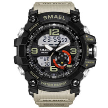 Load image into Gallery viewer, Smael Watch Sport Men&#39;s Wristwatch LED Digital Clock Waterproof Dual Time Wristwatch Military Watch 1617 Mens Watches Military