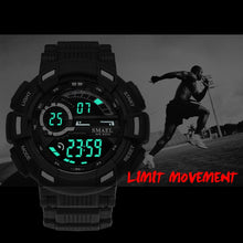 Load image into Gallery viewer, Sport Watches Camouflage Watch Band SMAEL Men Watch 50m Waterproof Top S Shock Watch Men LED 1366 Digital Wristwatches Military