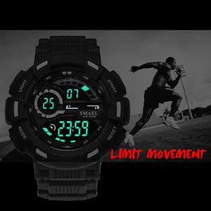 Sport Watches Camouflage Watch Band SMAEL Men Watch 50m Waterproof Top S Shock Watch Men LED 1366 Digital Wristwatches Military