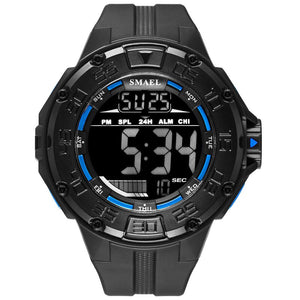 Military Big Dial Sports Men's Watches Army LED digital S shock 1543 watch for men Luminous waterproof relogio masculino Clock