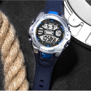 Digital Wristwatches Military SMAEL Cool S Shock Relojes Hombre Casual LED Clock Watch Men Big Dial1340 Sport Watches Waterproof