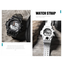 Load image into Gallery viewer, Men Watch 50m Waterproof SMAEL Top S Shock Watch Men LED Sport Watches Camouflage Watch Band 1385C Digital Wristwatches Military