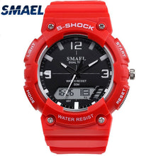 Load image into Gallery viewer, The Movement Trend Of Men Fashion Watch Students Watch Electronic Watch Male Military Style Table Fashion Casual SMAEL 1539C