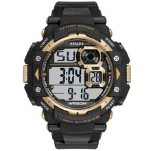 Load image into Gallery viewer, Mens Digital Watches SMAEL Brand LED Men Watch Big Dial Alarm Clock Men Sport Watches Waterproof1379B Men Military Watches Army