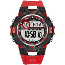 Load image into Gallery viewer, Military Watches Army LED SMAEL Relojes Hombre Men Watch Big Waterproof Sport Watches 1506B Silicone Digital Wrsit Watch for Men