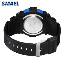 Load image into Gallery viewer, SMAEL automatic sport men&#39;s watch top Brand Luxury 50m waterproof digital wristwatches for male 1423Led men Casual digital Watch