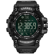 Load image into Gallery viewer, 50Meters Swim Dress Sport mens Watches Smael Brand Army Green Style Fashion Big dial Watches Men Digital Sport Male Clock 1617B