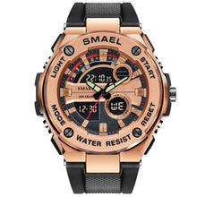 Load image into Gallery viewer, Men Military Watches Brand Luxury SMAEL Sport Quartz Wristwatches Male Watches relogio Digital 1625 Sport Watches Waterproof Men