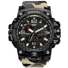 Load image into Gallery viewer, Digital Army Watch Military LED Clock Date Alarm Shock Wateproof 5Bar Men Watch Army Wristwatch 1545B Big Dial Men Watch Fashion