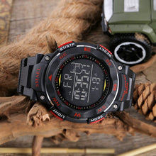 Load image into Gallery viewer, Outdoor Sport Watches Men LED Wristwatch 50M Waterproof Dive LCD men&#39;s Wrist Watch relogio digital relogios masculino WS1235