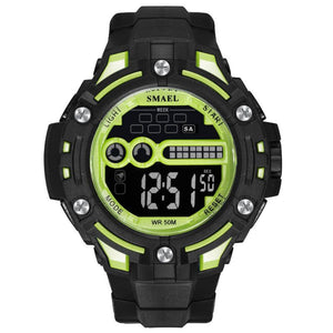 Digital Wristwatches Waterproof SMAEL Watch Top Brand S Shock Montre Men Watches Digital LED 1526 Mens Military Watches Sports