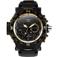 Load image into Gallery viewer, New SMAEL Brand Watches Sport S Shock 50m Waterproof Dive LED Watches Digitial Dual Time Wristwatch Men Relogio Masculino 1531