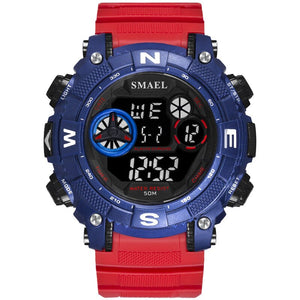 Digital Wristwatches Sports Waterproof SMAEL Watch S Shock Montre Mens Military Watches Top Brand 1317 Men Watches Digital LED