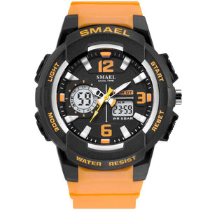 SMAEL Kids Digital Watches Boys Clock Men Sport Watch Waterproof Kids LED display relogio1643 Children Watches for girls Digital