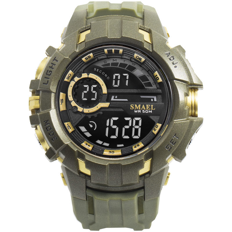 Digital Watch Men Sport Watches Waterproof SMAEL Relogio Montre Shock Black Gold Big Clock Men Automatic 1610 Men Wtach Military