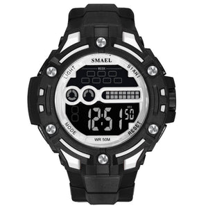 Digital Wristwatches Waterproof SMAEL Watch Top Brand S Shock Montre Men Watches Digital LED 1526 Mens Military Watches Sports