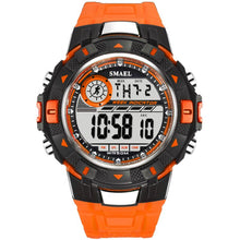 Load image into Gallery viewer, Military Watches Army LED SMAEL Relojes Hombre Men Watch Big Waterproof Sport Watches 1506B Silicone Digital Wrsit Watch for Men