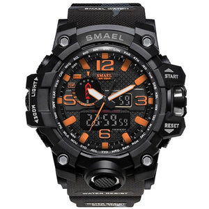 Military Watch Digital SMAEL Brand Watch S Shock Men's Wristwatch Sport LED Watch Dive 1545B 50m Wateproof Fitness Sport Watches