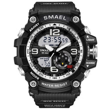 Load image into Gallery viewer, Smael Watch Sport Men&#39;s Wristwatch LED Digital Clock Waterproof Dual Time Wristwatch Military Watch 1617 Mens Watches Military