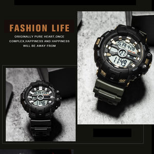 LED Bracelet Digital Waches SMAEL Brand Luxury Clock Men Military Watches Alarm relogio montre1532B Men Watches Sport Waterproof