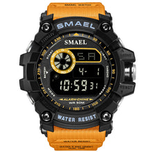 Load image into Gallery viewer, SMAEL Digital Watches Men Big Dial Sport Watch Running 50M Waterproof LED Clock Digital Watch Light 8010 Men Digital Watch Sport