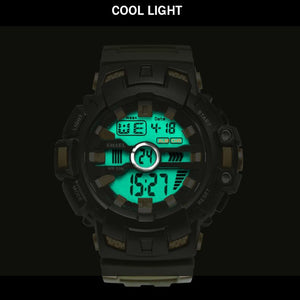 LED Bracelet Digital Waches SMAEL Brand Luxury Clock Men Military Watches Alarm relogio montre1532B Men Watches Sport Waterproof