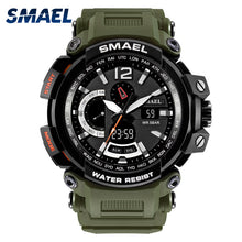 Load image into Gallery viewer, SMAEL Brand Men Watches Clock Men Military Army Sport LED Digital Wristwatch Alarm Date 1702 relogio masculino esportivo militar