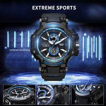 Load image into Gallery viewer, Sport Watches 50M Waterproof SMAEL Fashion Men Watch S Shock Male Clock relogios masculino Watch Man 1509B Military Watches Army