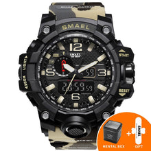 Load image into Gallery viewer, Military Watch Digital SMAEL Brand Watch S Shock Men&#39;s Wristwatch Sport LED Watch Dive 1545B 50m Wateproof Fitness Sport Watches