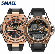 Load image into Gallery viewer, Men Watches Set Sport Watch Waterproof 50M Swimming Clock Set 1625 1603 Rose Gold relogio masculino Military Watch Mens Sets