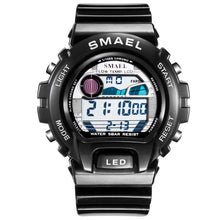 Load image into Gallery viewer, SMAEL Digital Wristwatches Luxury Brand Big Men Clock Cool Sport Watches for Men 50M Waterproof 0931 Men Watches Stainless Steel