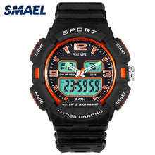 Load image into Gallery viewer, SMAEL Brand Sports Watches Men 30M Waterproof s Shock Resisitant Military Watches Male Birthday Gifts Mens Wrist Watches WS1378