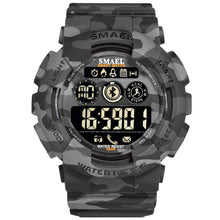 Load image into Gallery viewer, Military Digital Men Watches SMAEL New fashion Watch digital LED Clock 50M Waterproof Army Watches Sport 8013 CamoWatch for male