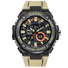 Load image into Gallery viewer, Men Military Watches Brand Luxury SMAEL Sport Quartz Wristwatches Male Watches relogio Digital 1625 Sport Watches Waterproof Men