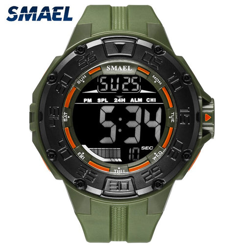 Military Big Dial Sports Men's Watches Army LED digital S shock 1543 watch for men Luminous waterproof relogio masculino Clock