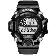 Load image into Gallery viewer, Men Watch 50m Waterproof SMAEL Top S Shock Watch Men LED Sport Watches Camouflage Watch Band 1385C Digital Wristwatches Military