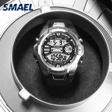 Load image into Gallery viewer, Digital Wristwatches Military SMAEL Cool S Shock Relojes Hombre Casual LED Clock Watch Men Big Dial1340 Sport Watches Waterproof