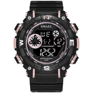 Digital Wristwatches Sports Waterproof SMAEL Watch S Shock Montre Mens Military Watches Top Brand 1317 Men Watches Digital LED