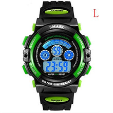 Load image into Gallery viewer, SMAEL Kids Watches Boys Quartz Wristwatches Student Sport Watches 50M Waterproof Alarm Clock 0508 Children Watches LED Digital