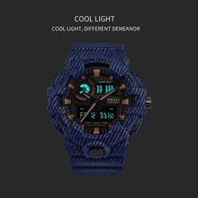 Load image into Gallery viewer, Watch Set Military Mens SMAEL Watches Waterproof Stop Watch Running Clock Sets 8001 8010 reloj mujer Mens Watches Luxry Brand