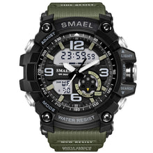 Load image into Gallery viewer, Smael Watch Sport Men&#39;s Wristwatch LED Digital Clock Waterproof Dual Time Wristwatch Military Watch 1617 Mens Watches Military