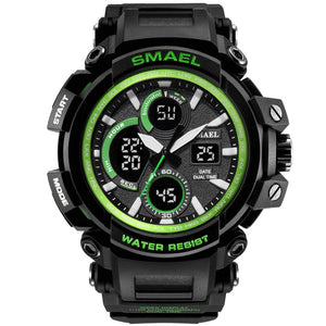 New Military Watch Sport Waterproof Digital Watch LED Male Clock Men Watch Funcional with Date 1708B Outdoor Sport Watches Men