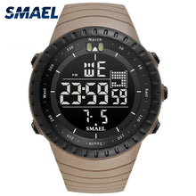 Load image into Gallery viewer, SMAEL Brand 2017 New Electronics Watch Analog Quartz Wristwatch Horloge 50 Meters Waterproof Alarm Mens Watches kol saati 1237