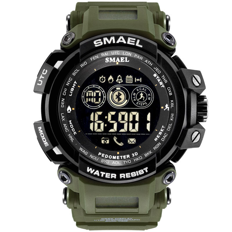 Men Digital Wrist watches LED Display SMAEL Watch for male Digital clock Men Sport Watches Big Dial 8018 Wtaerproof Men Watches